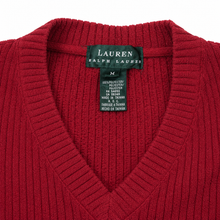 Ralph Lauren Pullover "LAUREN" Rot (M) – Bild 4 von 4