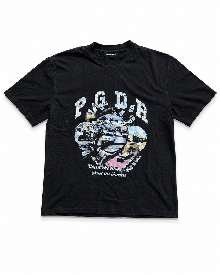 Pegador T-Shirt "CHASE THE MONEY" Schwarz (M) – Bild 3 von 6