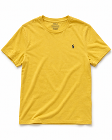 Polo Ralph Lauren T-Shirt Gelb, Detailaufnahme Logo