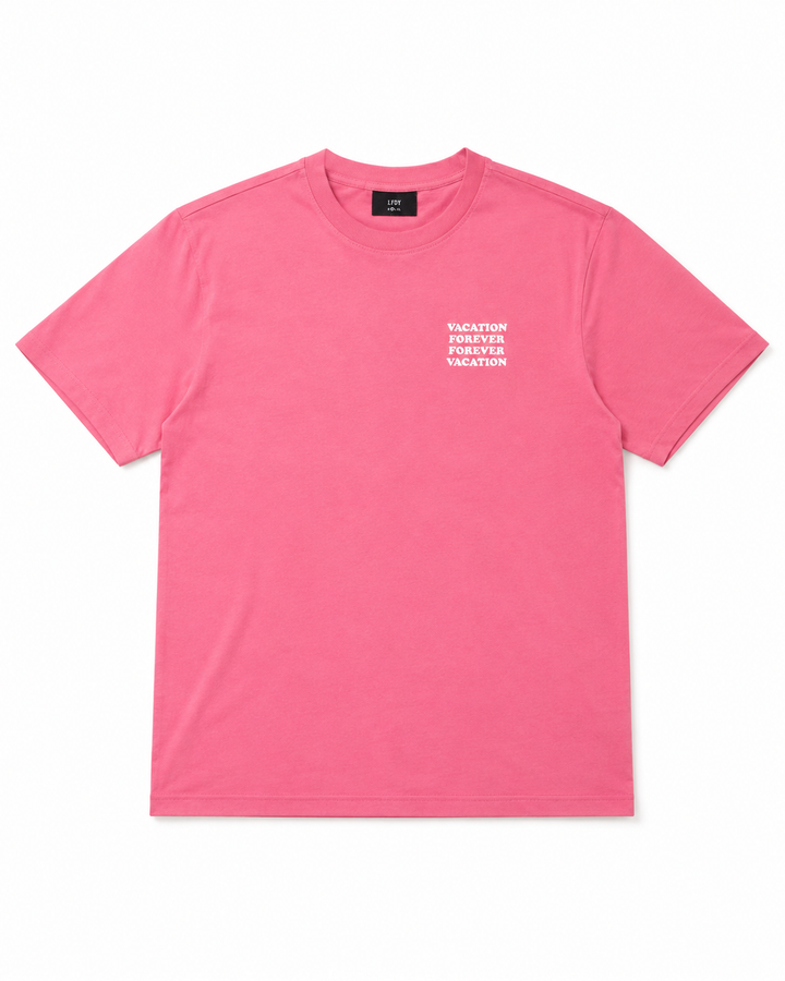 LFDY T-Shirt "FOREVER VACATION", Größe M
