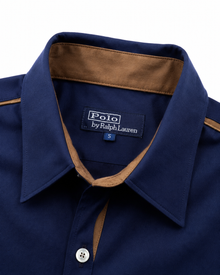 Polo Ralph Lauren Hemd Blau, Etikett