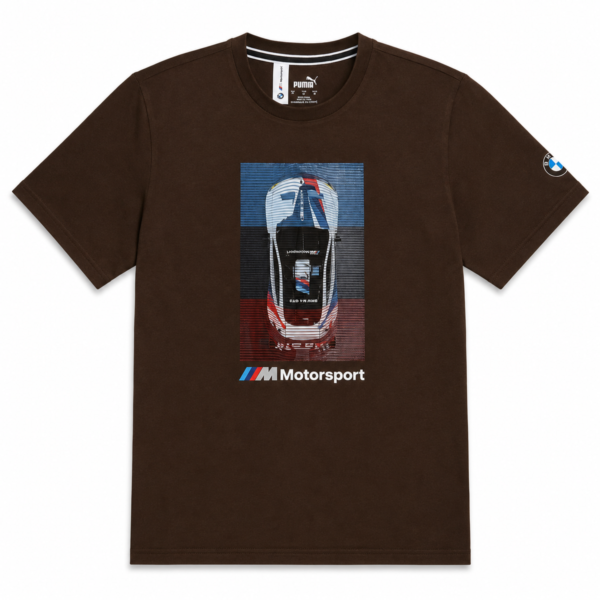 Puma x BMW T-Shirt Braun (M) – Bild 3 von 7