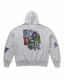 Pegador Hoodie Beige, Etikett
