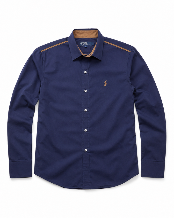 Polo Ralph Lauren Hemd Blau, Rückansicht
