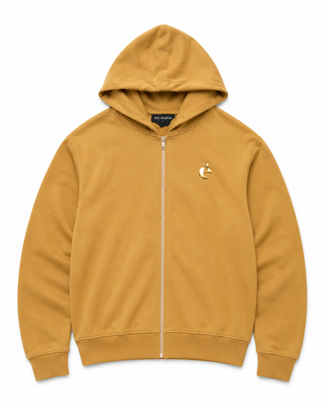 Ére Studios Zip-Jacke Beige (L) – Bild 3 von 6