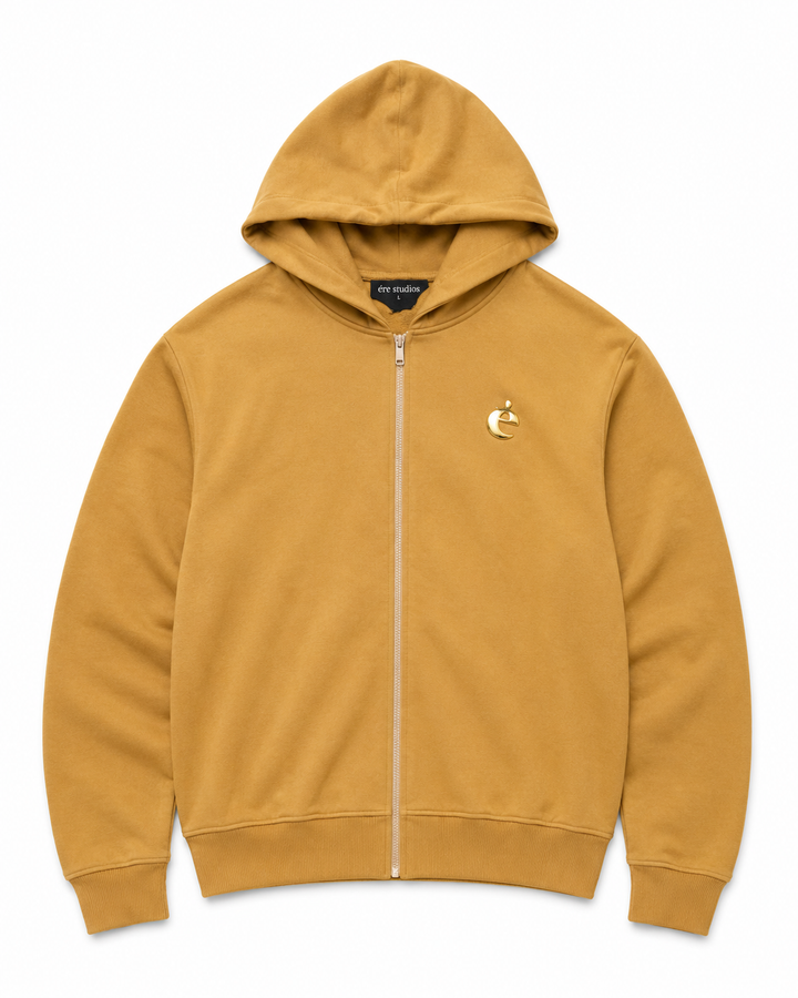 Ére Studios Zip-Jacke Beige (L) – Bild 3 von 6