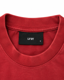 LFDY T-Shirt Rot, Vorderansicht