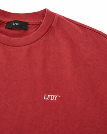 LFDY T-Shirt Rot, Rückansicht