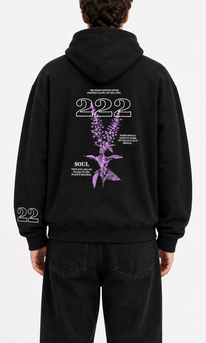Pegador Hoodie "222"