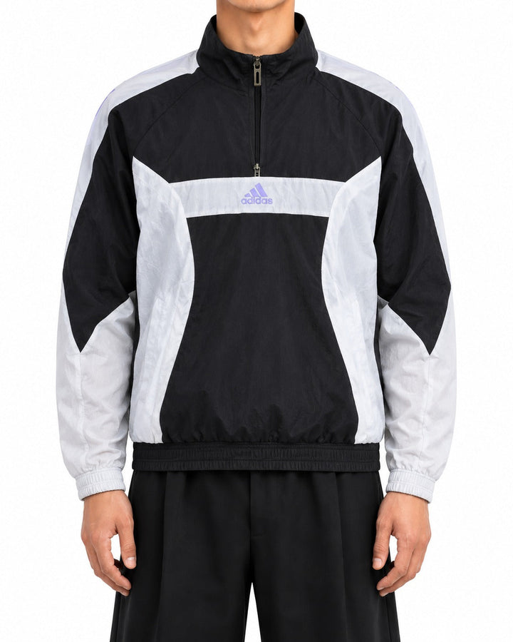 Adidas Jacke "WINDBREAKER" Schwarz/Weiß (M)