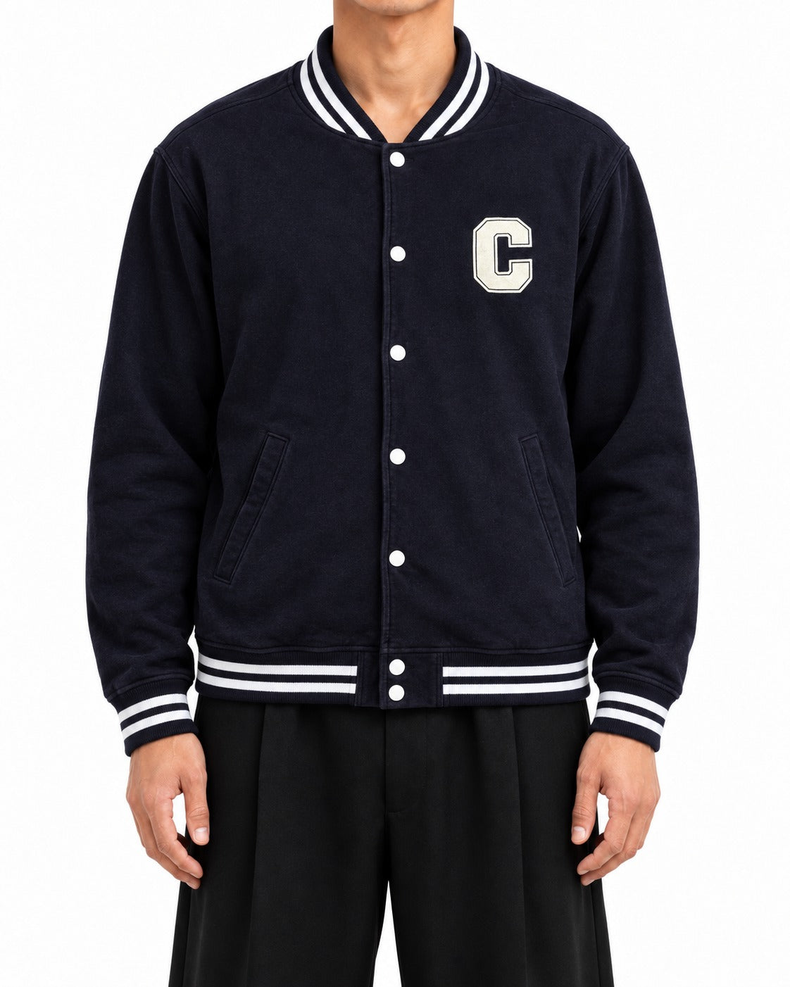 Carhartt Jacke "BASEBALL" Blau (M)