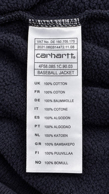 Carhartt Jacke "BASEBALL" Blau (M)