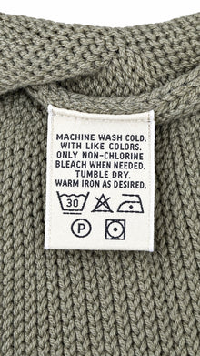 Eddie Bauer Pullover – Pflege- und Materialetikett