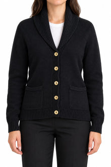 Lauren Jacke "STRICK" Schwarz (L)