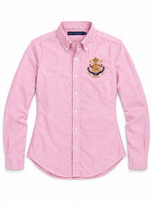 Ralph Lauren Hemd "BIG EMBLEM" Rosa (S)
