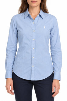 Ralph Lauren Hemd "SMALL EMBLEM" Blau (S)