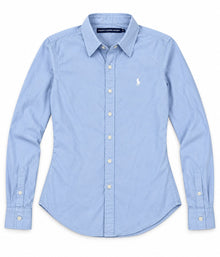 Ralph Lauren Hemd "SMALL EMBLEM" Blau (S)
