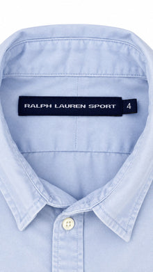 Ralph Lauren Hemd "SMALL EMBLEM" Blau (S)
