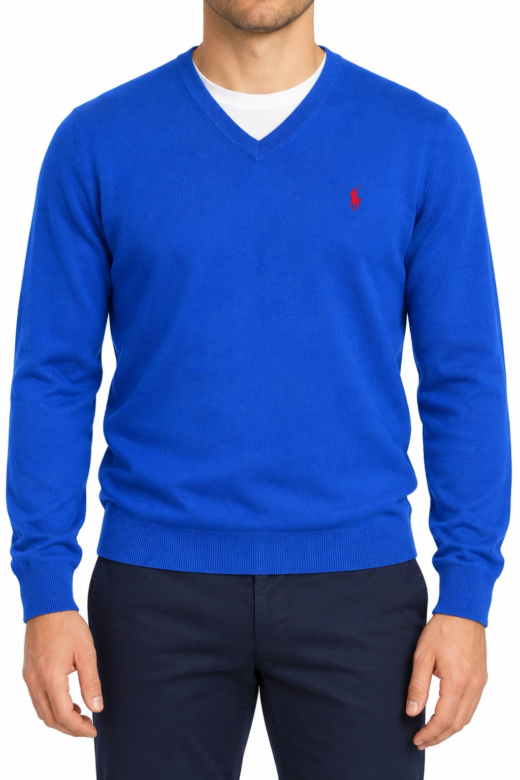 Ralph Lauren "PULLOVER" Royalblau (M)