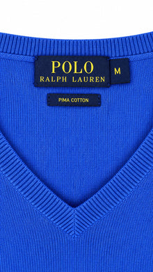 Ralph Lauren "PULLOVER" Royalblau (M)