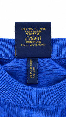 Ralph Lauren "PULLOVER" Royalblau (M)