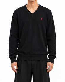 Ralph Lauren "PULLOVER" Schwarz (M)