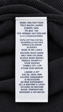 Ralph Lauren "PULLOVER" Schwarz (M)