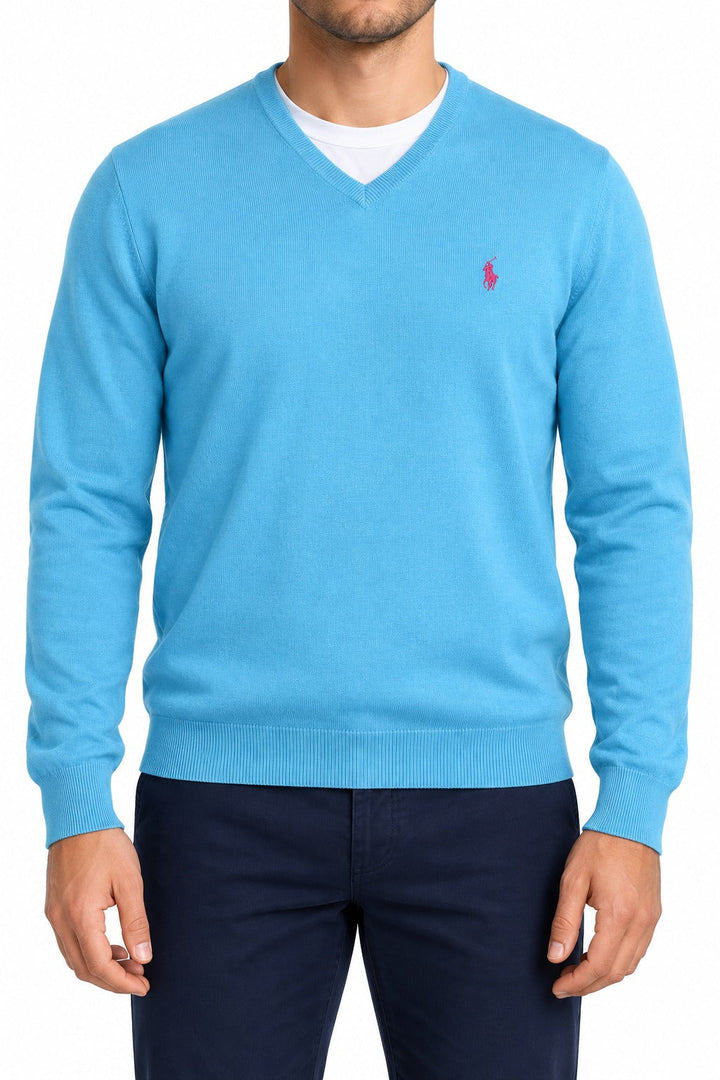 Ralph Lauren "PULLOVER" Türkis (M)