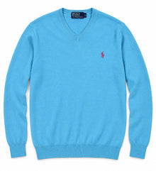 Ralph Lauren "PULLOVER" Türkis (M)