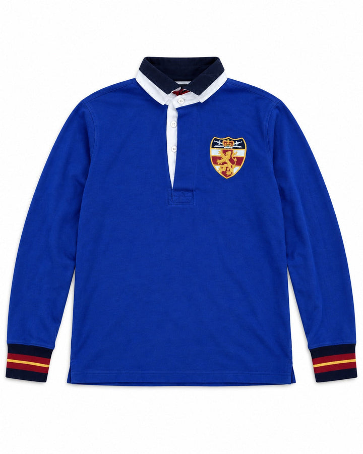 Ralph Lauren Rugby Big Emblem Blau M – Vorderansicht