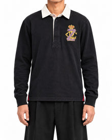 Ralph Lauren "RUGBY/BIG EMBLEM" Schwarz (M)
