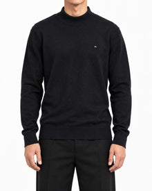 Tommy Hilfiger Pullover "ROLLKRAGEN" Schwarz (M)