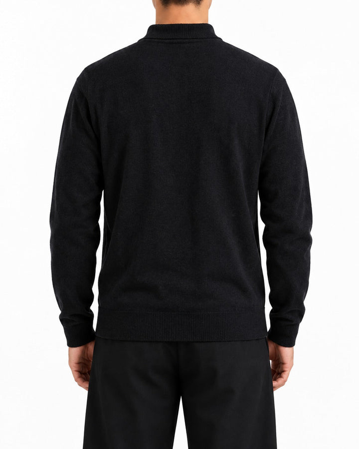 Tommy Hilfiger Pullover "ROLLKRAGEN" Schwarz (M)