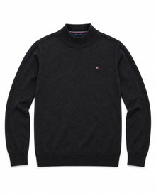 Tommy Hilfiger Pullover "ROLLKRAGEN" Schwarz (M)