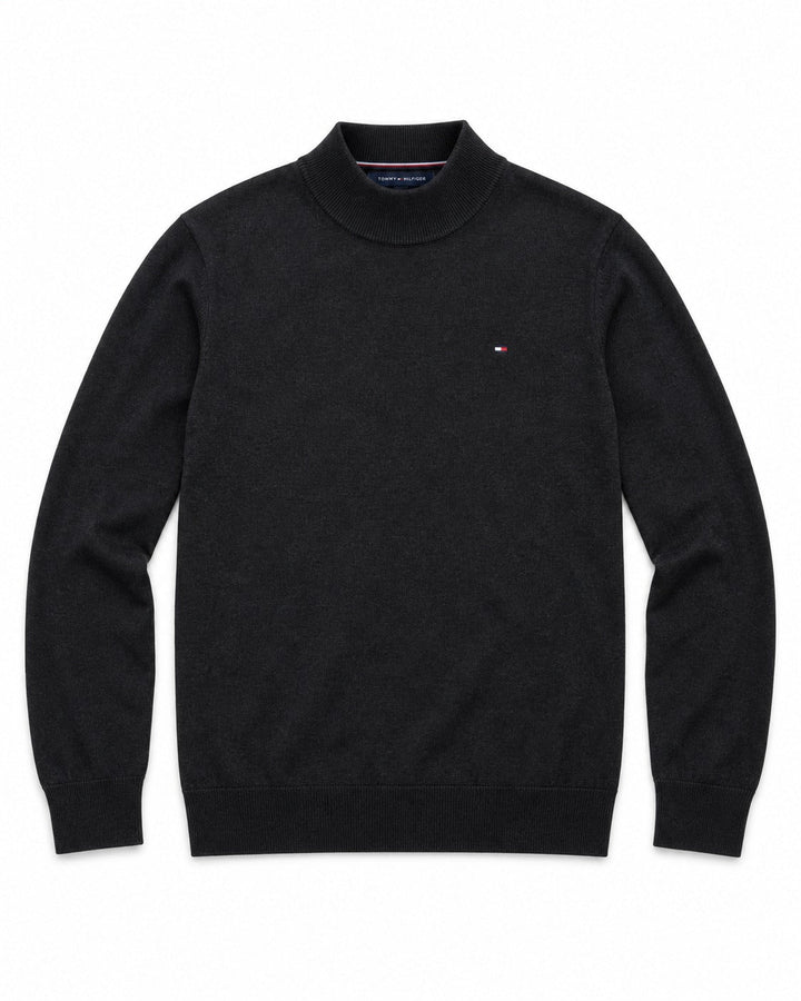 Tommy Hilfiger Pullover Schwarz M – Vorderansicht
