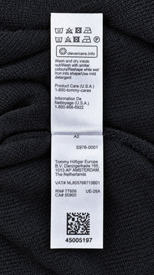 Tommy Hilfiger Pullover "ROLLKRAGEN" Schwarz (M)